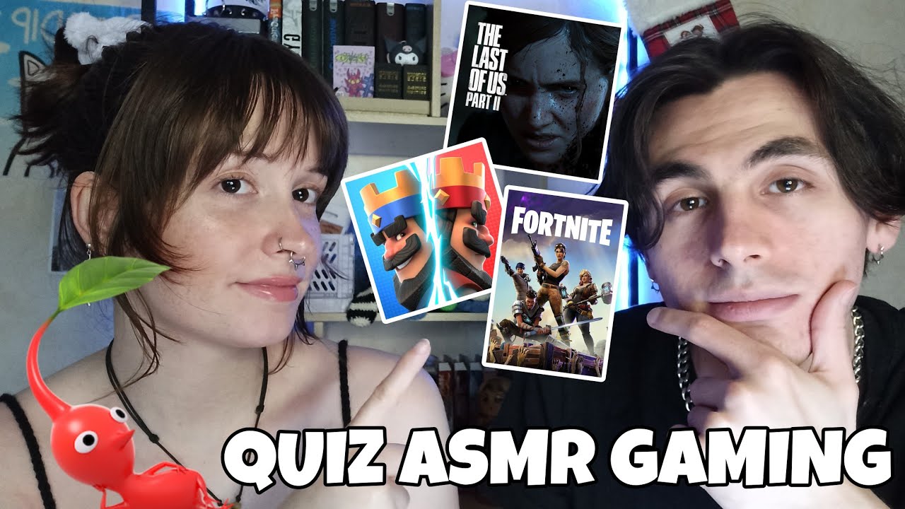 ASMR : QUIZ JEUX VIDÉOS 🎮 (seul les pro gamers auront la moyenne)