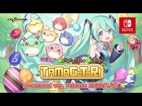 u0022Hatsune Miku Connecting Puzzle TAMAGOTORIu0022Introduction