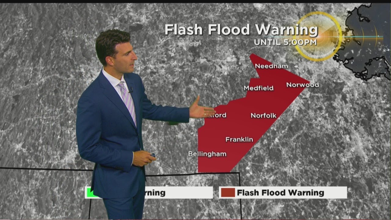Flash Flood Warning For Norfolk County - YouTube
