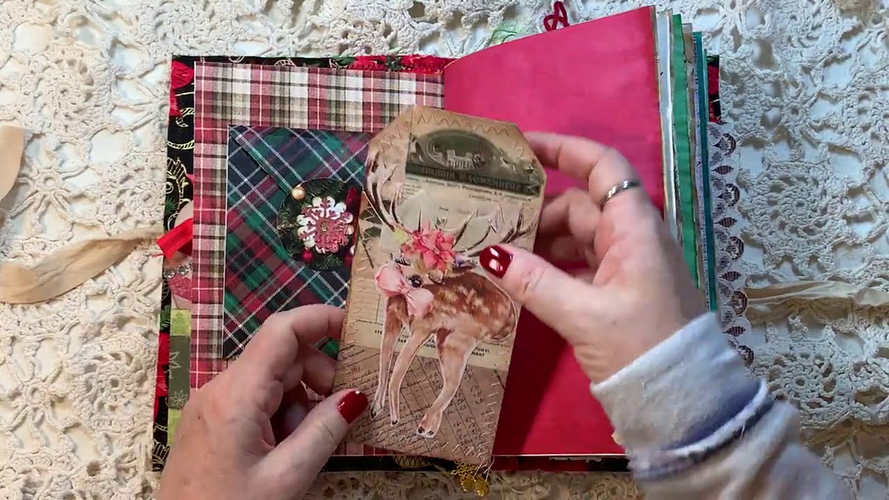 Cozy Critters (Gnome) Journal Flip Thru - Dreamzetc Guest Design Team Project