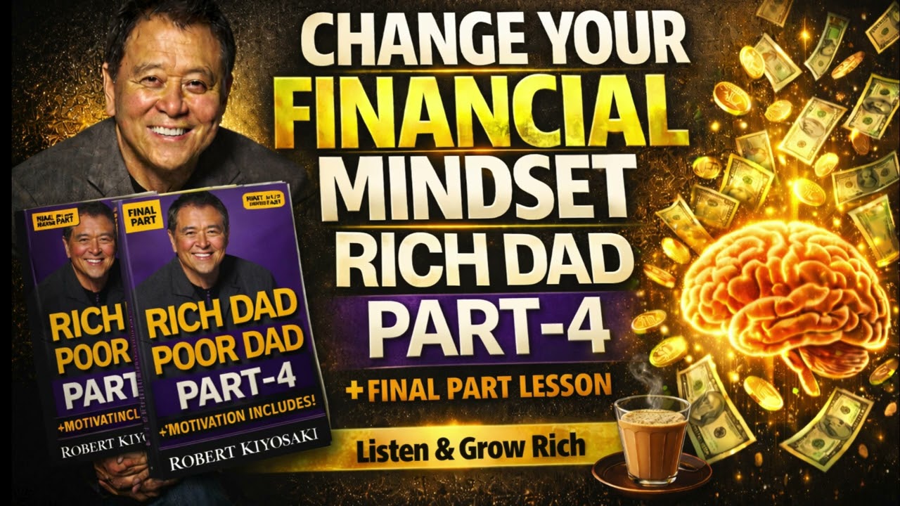 Rich Dad Poor Dad Part–4 | Final Lesson–1 🔥 డబ్బు కోసం కాదు, డబ్బు మన కోసం పనిచేయాలి!