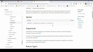 Translate function in SQL server  | (string functions) |SQL Server Tutorial and learning SQL in 2020