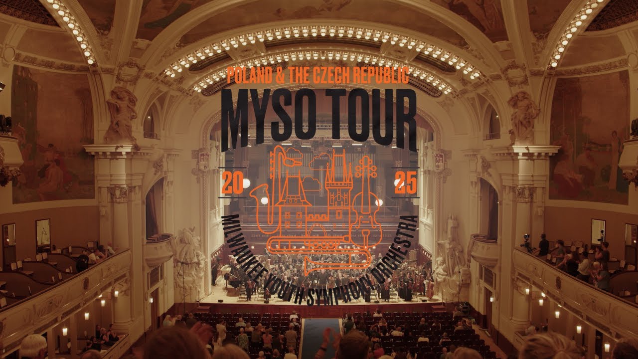 Milwaukee Youth Symphony Orchestra 2025 Poland & Czech Republic Tour, July 20 Smetana Hall, Prague