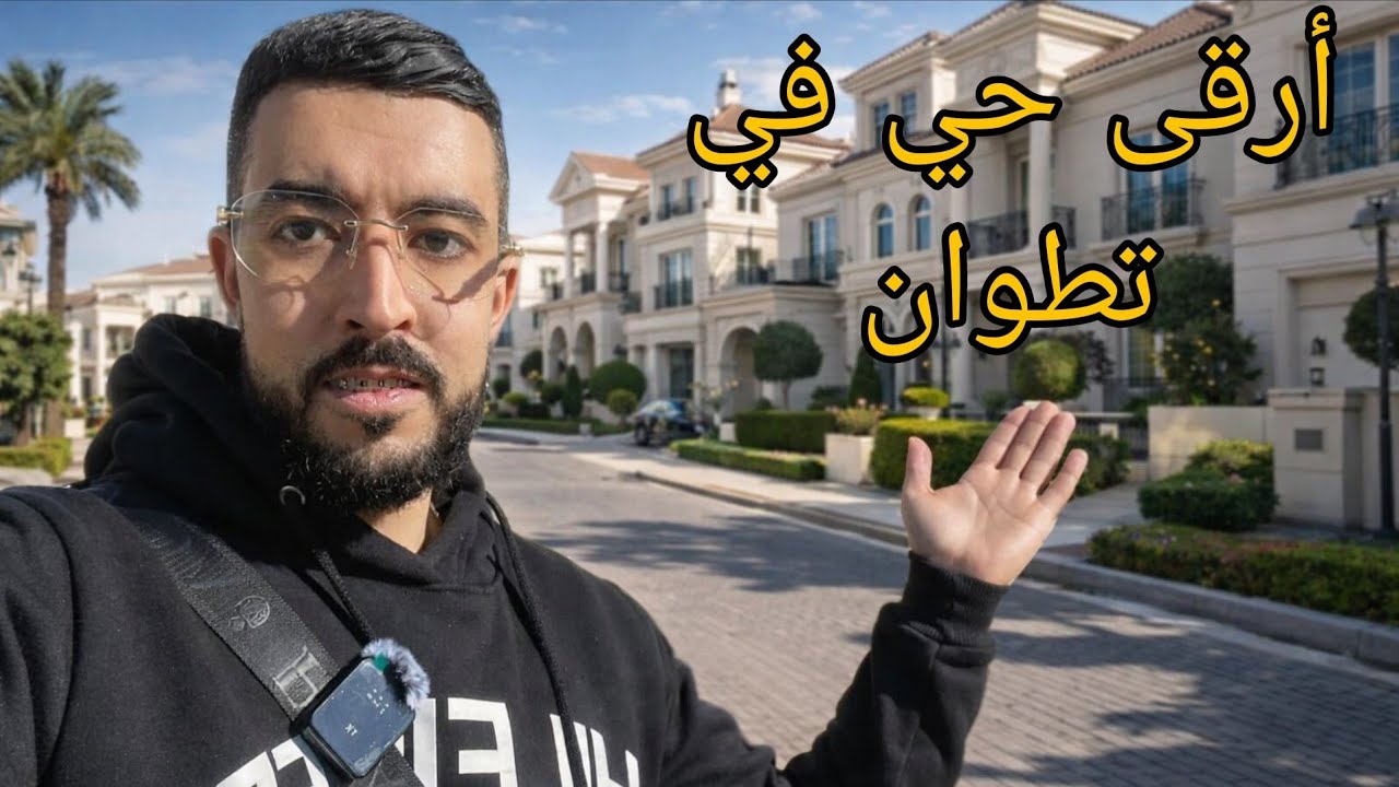 جولة قصيرة في أرقى حي في مدينة تطوان 