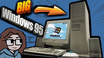 Building a HUGE Retro Windows 95 PC!