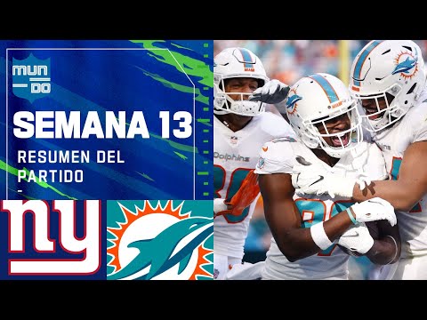 Pontos e melhores momentos para Miami Dolphins x New York Giants pela NFL  (31-16)