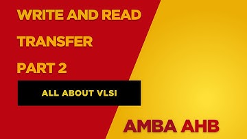 AHB Write & Read Transfer with Wait States | AMBA AHB Protocol Explained