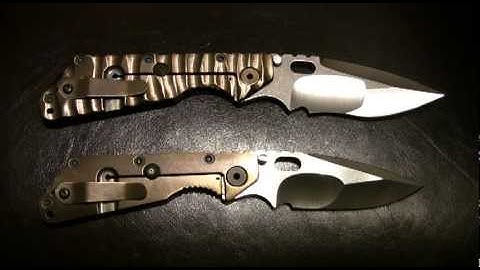 Strider Customs: MSC SMF and MSC XL SnG Sculpted Recurve