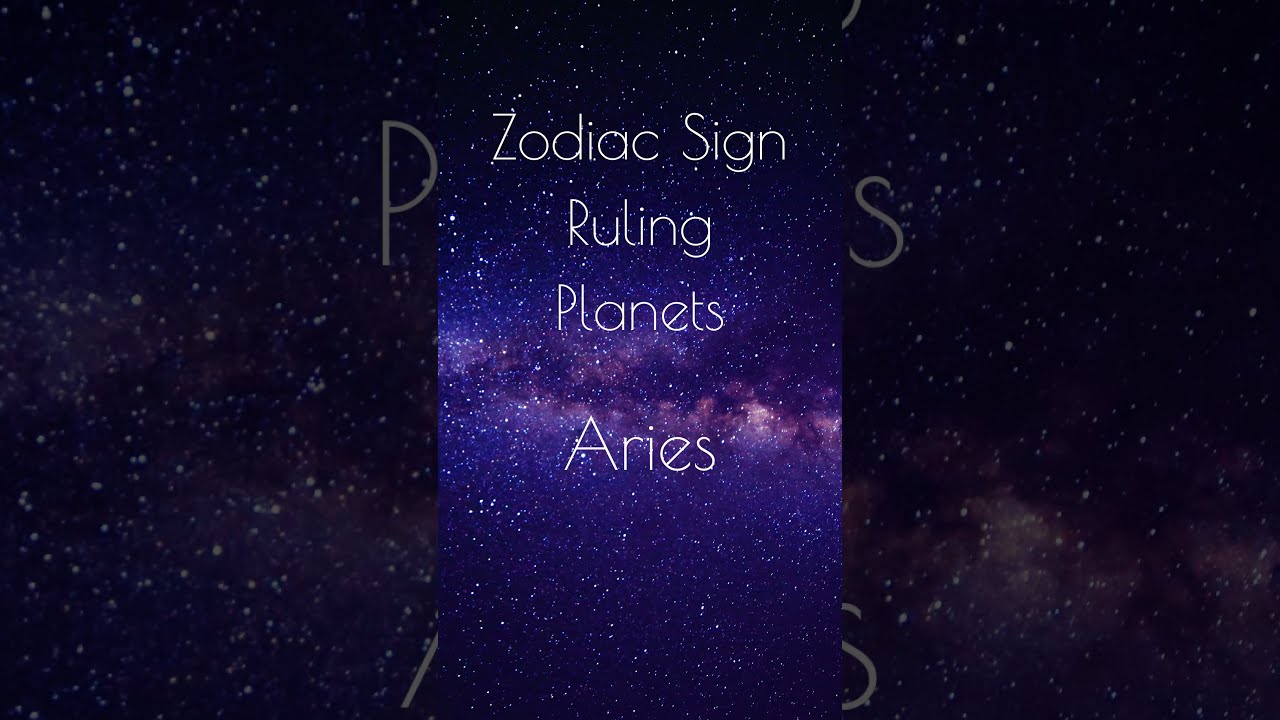 Aries Ruling Planet