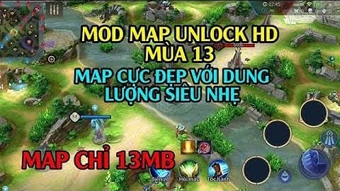 Hướng Dẫn Fix Lag Bằng Map HD Siêu Đẹp Dành Cho Máy Yếu Mới Nhất