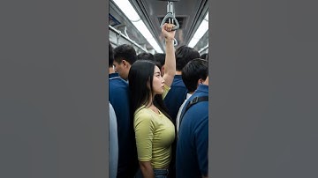 Thumbnail of A crowded Seoul subway