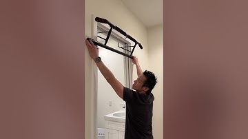 Very STURDY! AmazeFan Pull Up Bar Doorway + Ergonomic Grip!