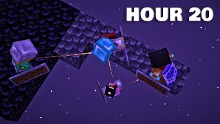 Can 4 Idiots Beat Minecraft Chained Together