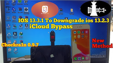 iCooud Bypass New Method IOS 13.3.1 To Downgrade IOS 13.2. No need Shiftkey Tool Easy Method