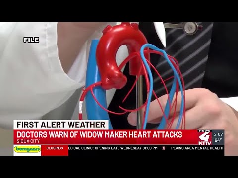 MercyOne doctor explains widow maker heart attacks can come from strenuous activities like shovel...