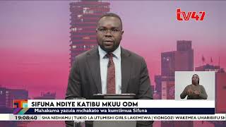 PPDT yamnusuru Edwin Sifuna, yasema ODM ilikiuka haki zake