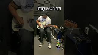 Firefly Guitars modded FFTL🔥 #fireflyguitars #fireflyguitar #telecaster #viralshorts
