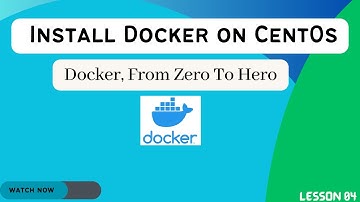 Install Docker on CentOs | Docker CentOs container | Docker tutorial | Docker Zero To Hero #docker