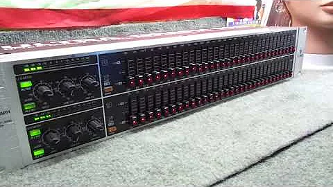 DEMO OF BEHRINGER GEQ3102 ULTRA-GRAPH PRO ULTRA-MUSICAL 31 BAND GRAPHIC EQ FOR SALE