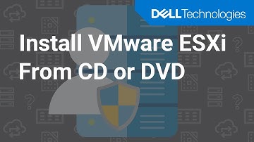 OS Deployment (VMware ESXi) - Installing Using CD/DVD