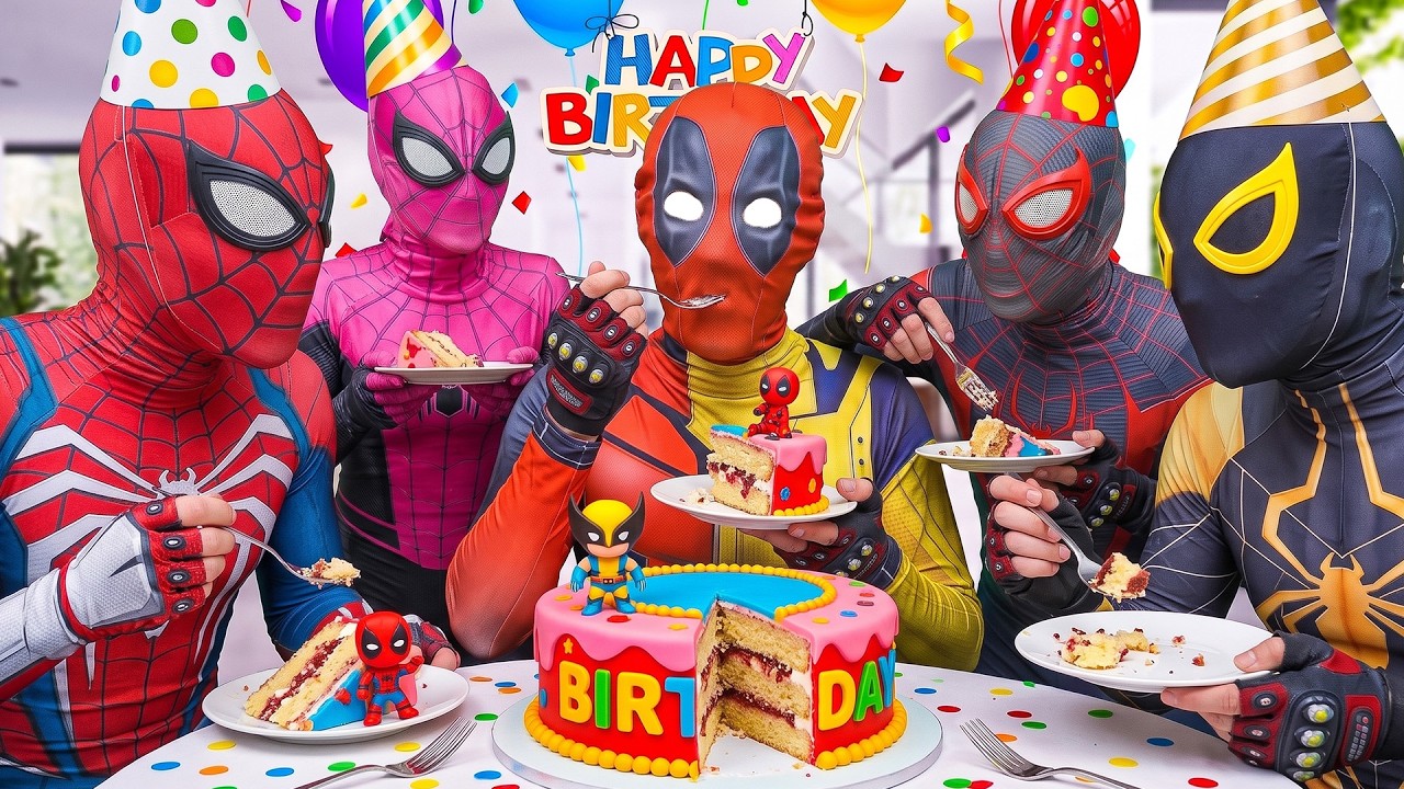 最悪の誕生日！？デッドプールとスパイダーマンの大誤解
