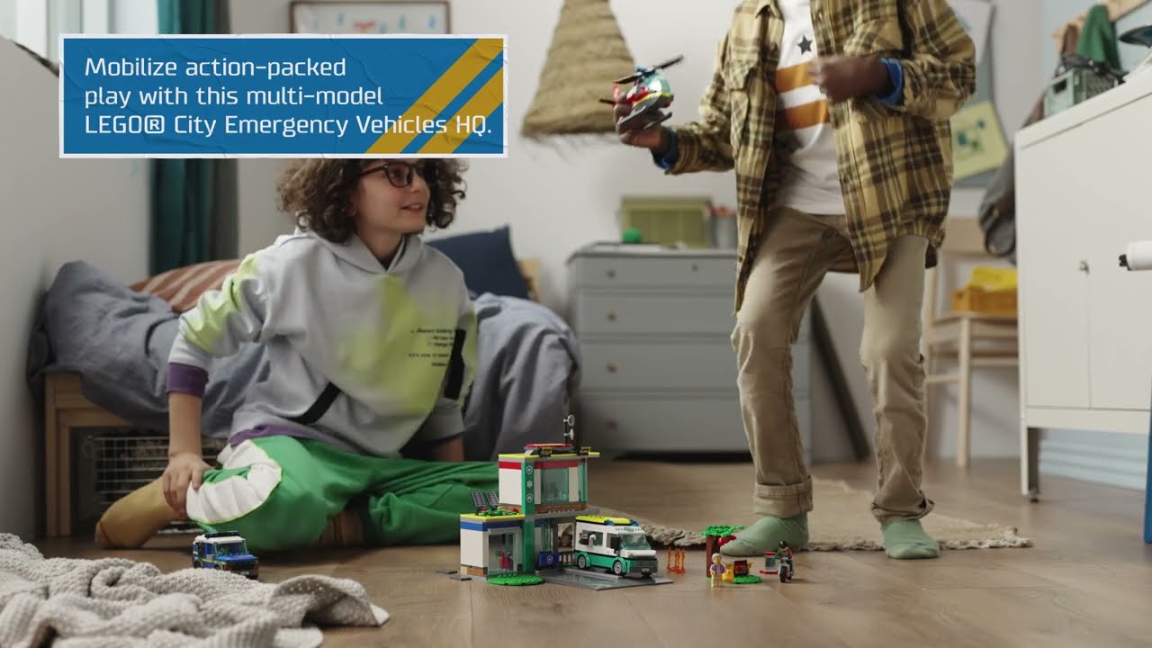 LEGO City Police Emergency Vehicles HQ 60371