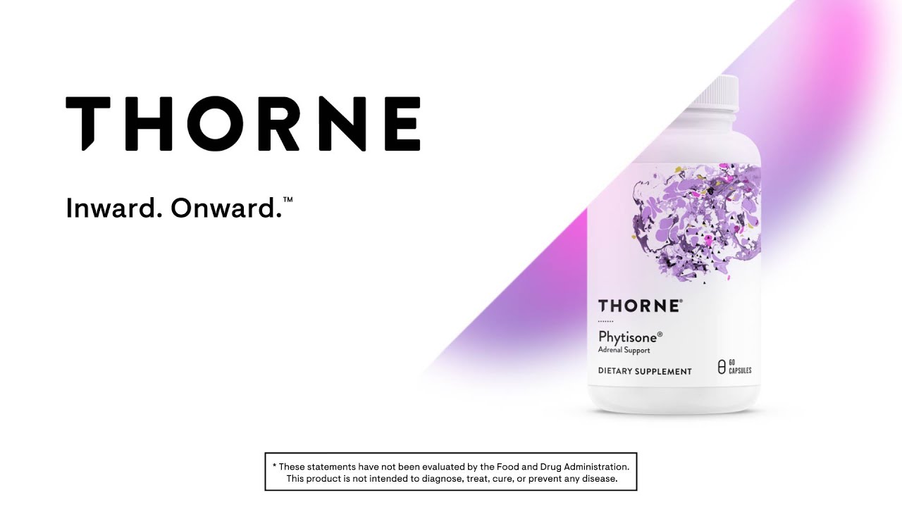 Phytisone® Supplement Thorne YouTube