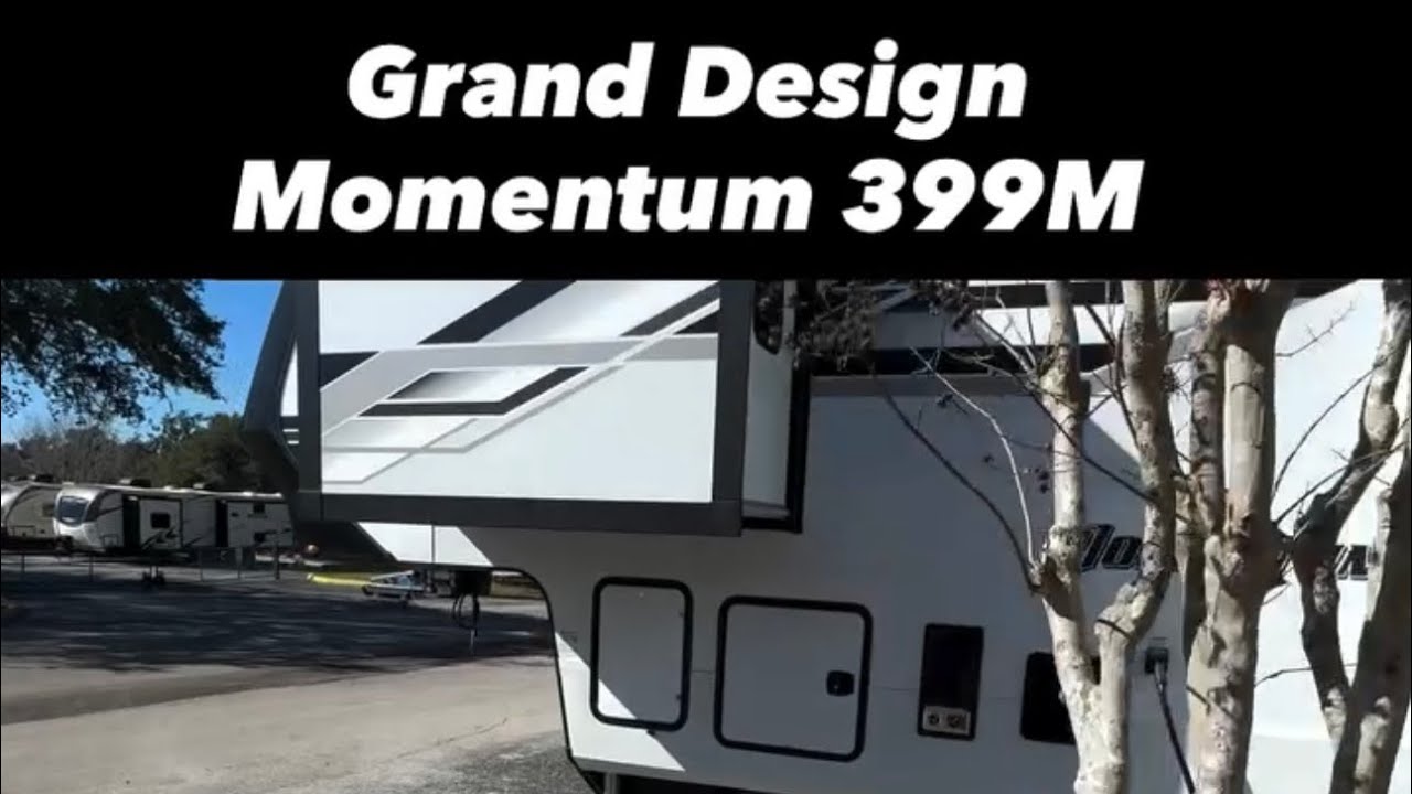 Silent Tour of Grand Design Momentum 399M 5th Wheel #howeverthewindblows 