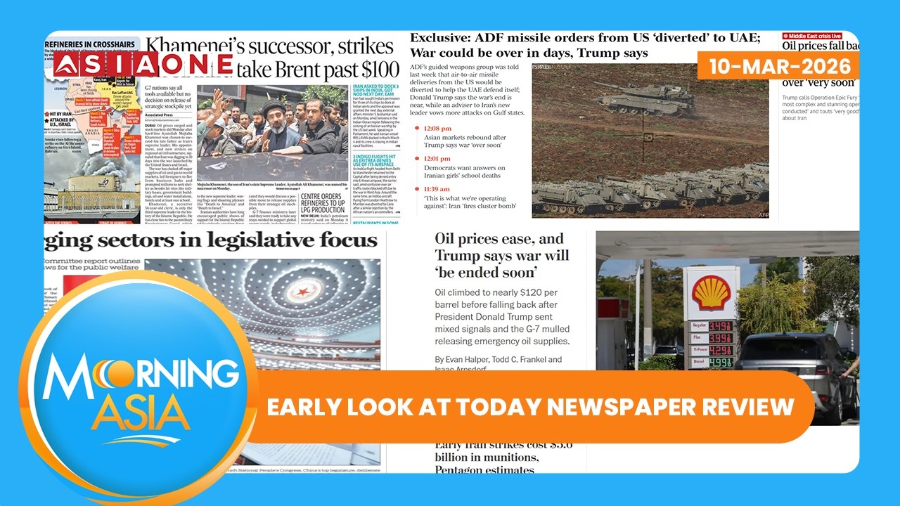 Today's Newspapers Headline Reviews | Morning Asia With Tanya Francis | March 10, 2026