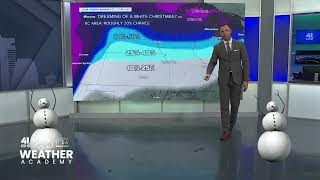 What are the usual chances of a white Christmas in Kansas City? | KSHB 41 Weather Academy