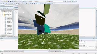 Physics Demo Using ODE