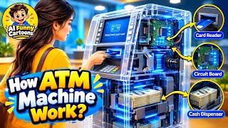 How ATM Machine Actually Works 💰🔍 #shorts