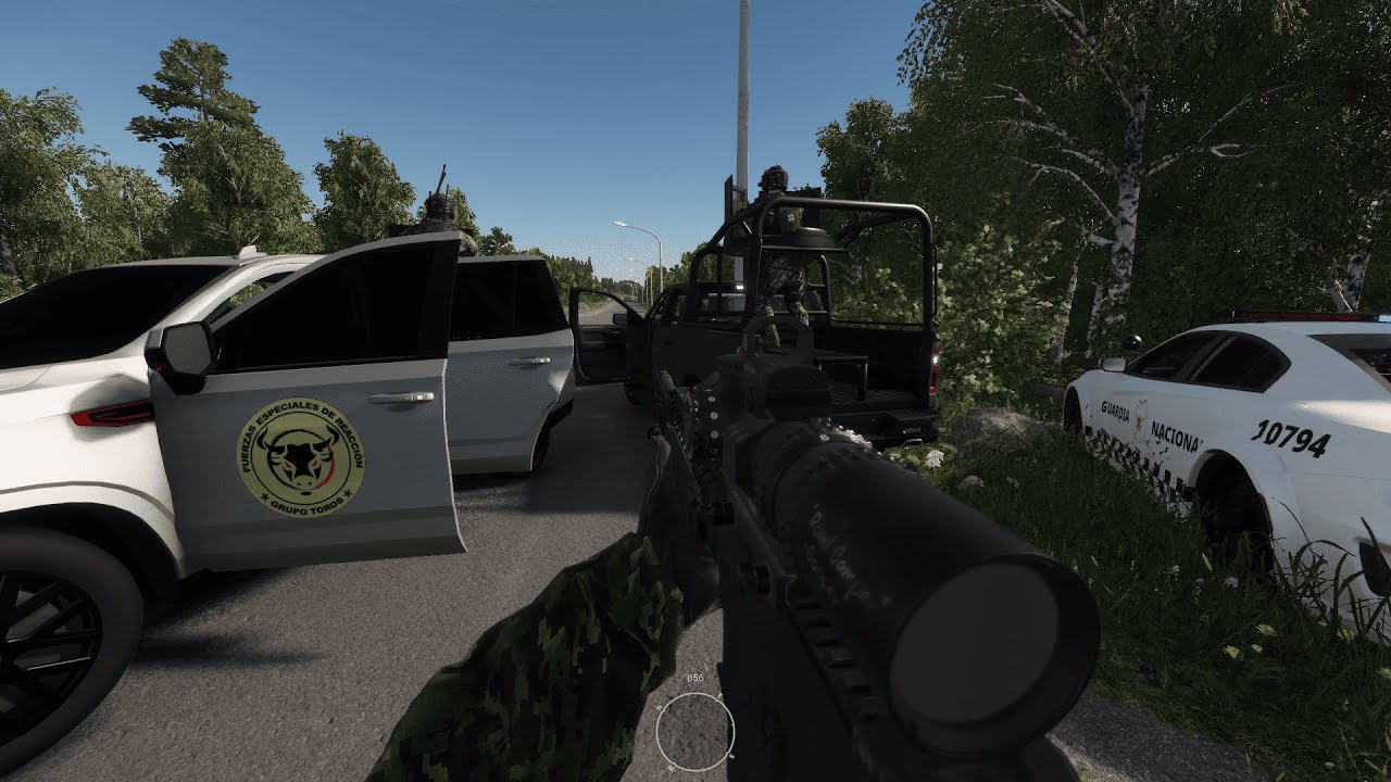 Juego como el ejercito Mexicano en Arma reforger