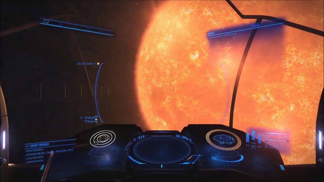 Elite Dangerous A Jaunt Through The Horsehead Nebula Youtube