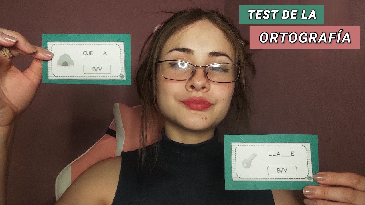 Test de ORTOGRAFÍA // ASMR CASERO