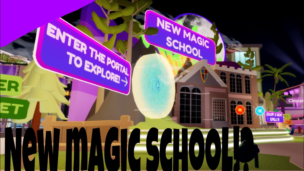 💕CLUB ROBLOX💕 NEW MAGIC SCHOOL TOUR!?💕
