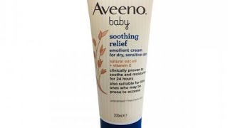 Aveeno Baby Soothing Relief Emollient Cream For Dry, Sensitive Skin
