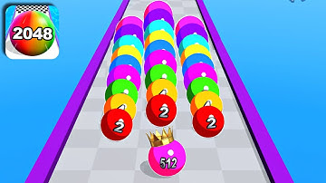 2048 Ball 🔮💥: All Levels Gameplay Walkthrough Android ,iOS BIG UPDATE