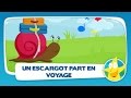 Comptines pour enfants  un escargot part en voyage