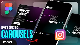 Design Breathtaking CAROUSEL POSTS in Figma FAST: My 9-Minute Setup screenshot 2
