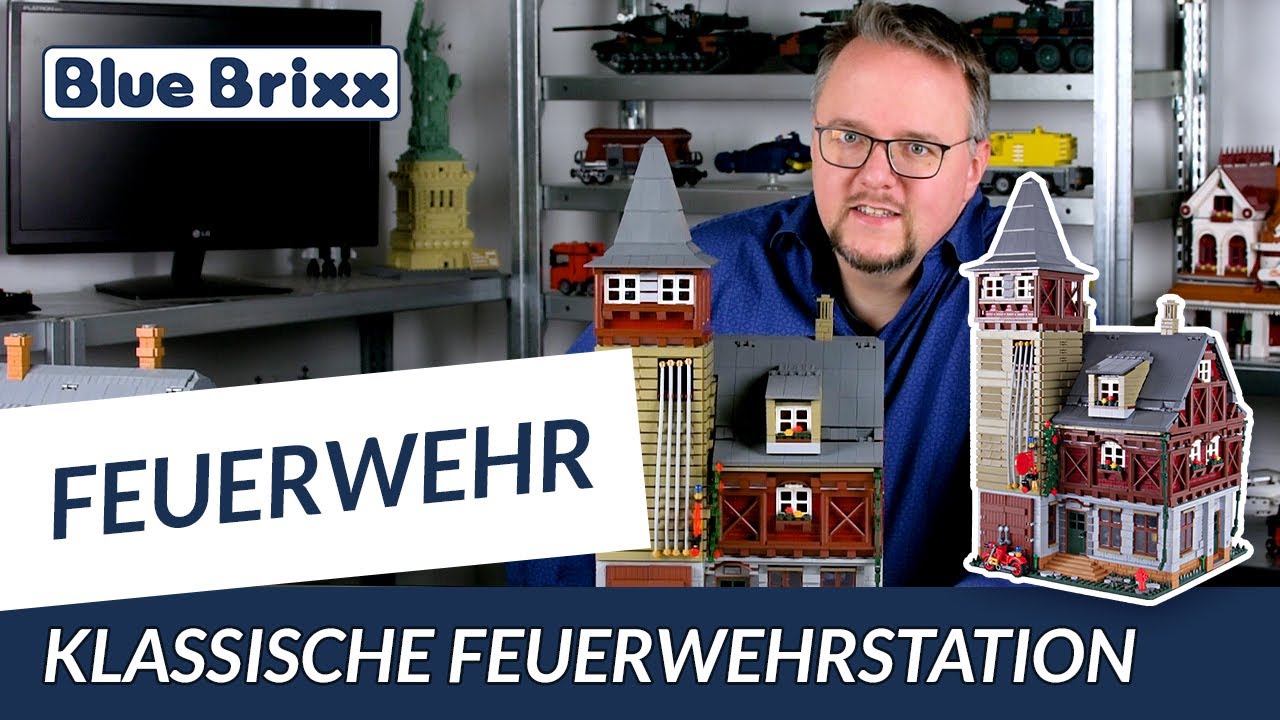 Klassische Feuerwehrstation von BlueBrixx YouTube