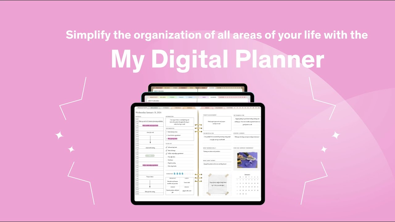 Boost Your Productivity with the Ultimate Digital Planner | Organize Your Life Today!