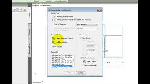 AutoCAD MEP 2012 Tutorial   Using Refresh, Regenerate and Batch Refresh Section Tools   YouTube