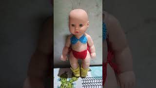 Crochê Biquíni de Crochê para Boneca Bebê