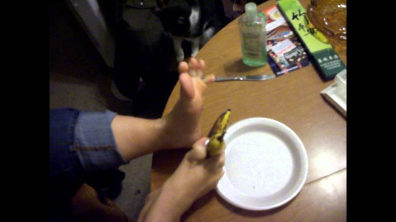 Finding Out The Truth Peeling A Banana With My Feet YouTube