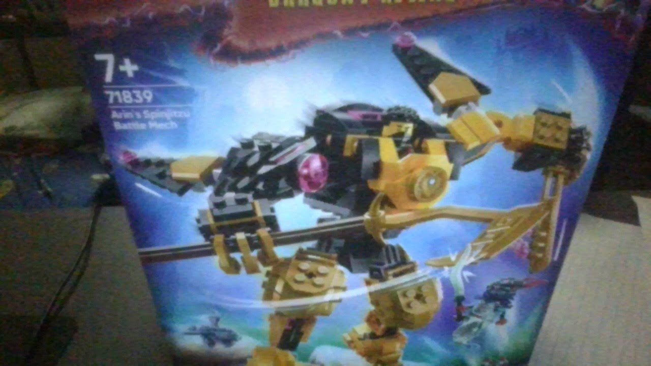 new 2025 Lego Ninjago set Arin spinjitzu battle mech - YouTube