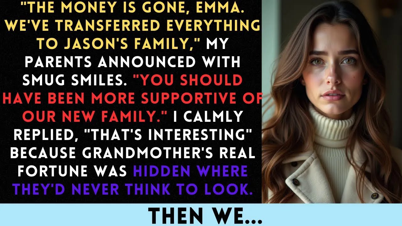 My Parents Secretly Transferred My Inheritance To Their New Family. The ...