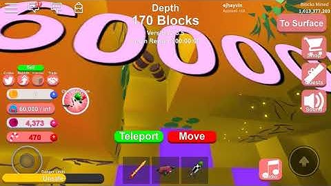 Teleporter glitch (Mining Simulator)