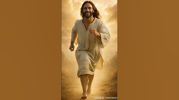 When Jesus Runs to Bless the World ✨ | Hyper Realistic 8K 3D | God Bless You All 🙏"