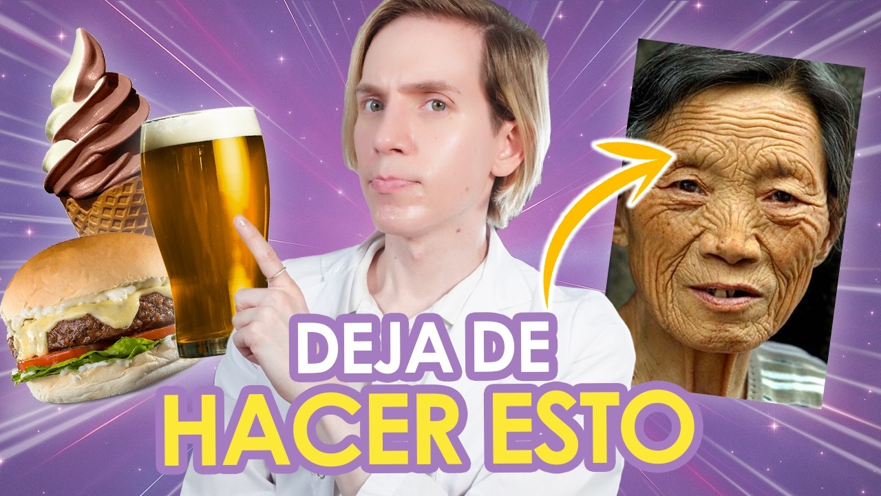 ESTO ENVEJECE TU PIEL (y no sabías) - Arrugas, manchas, flacidez - APRENDE A EVITARLO